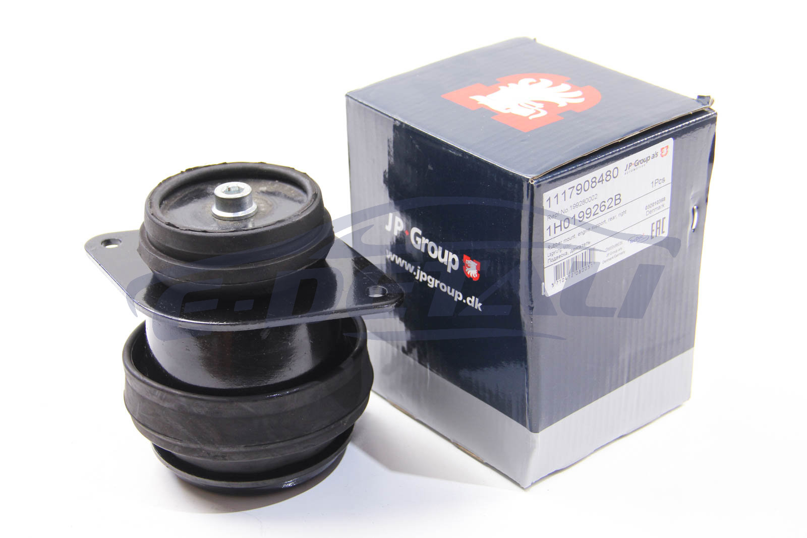 1117908480 JP GROUP JP GROUP VW Подушка двиг. Golf 3 1.9TD сзади справа
